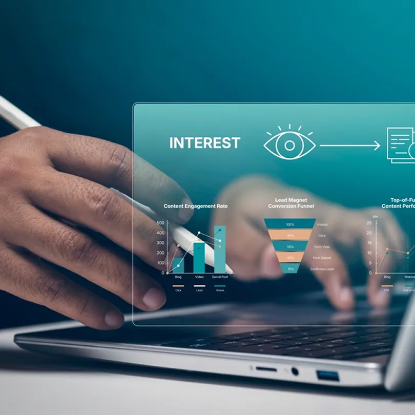 Illustration for Content and performance tracking for data-driven results