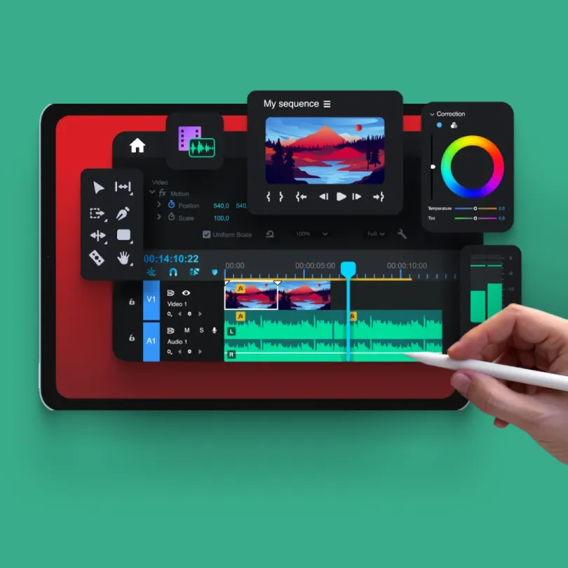 Illustration for Video marketing and production including promotional videos explainers and reels