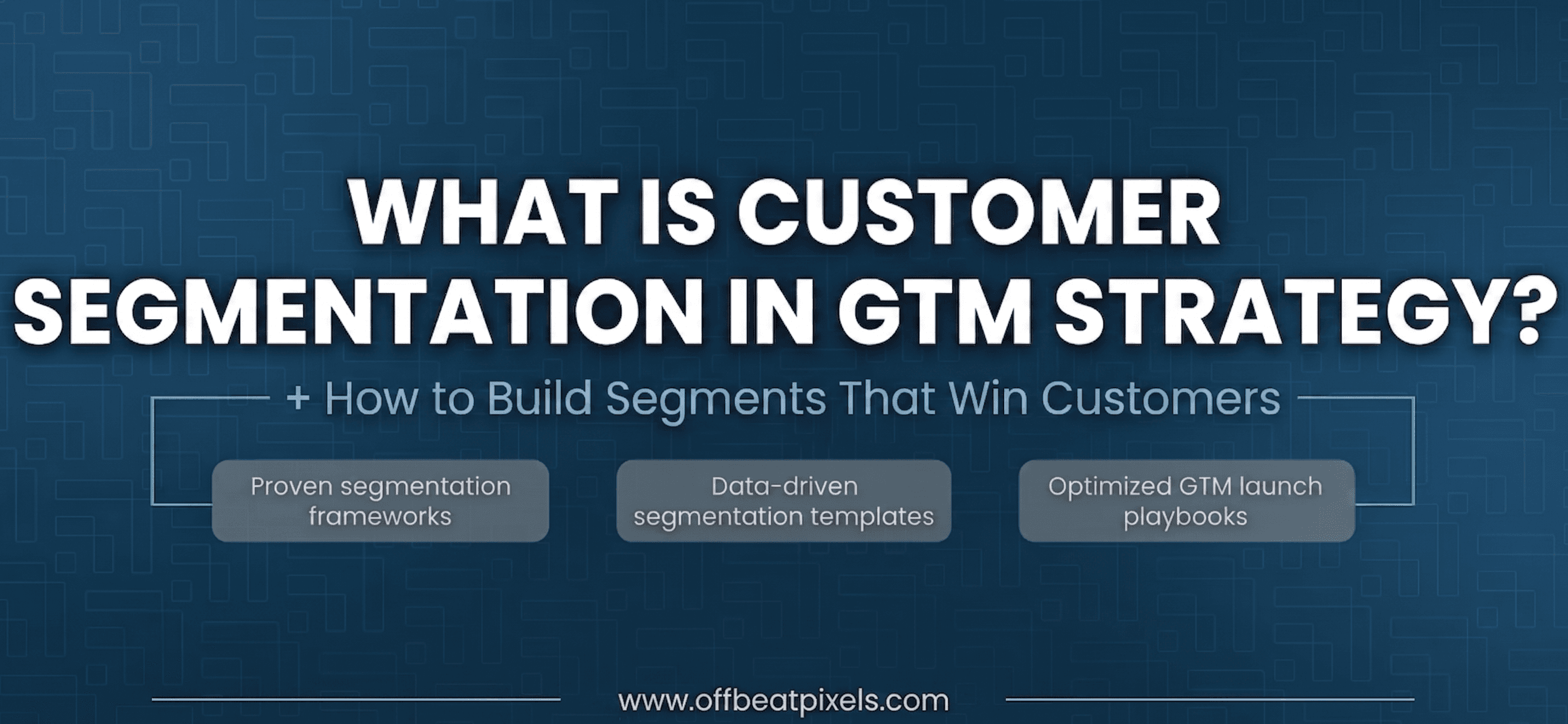 What Is Customer Segmentation in GTM Strategy